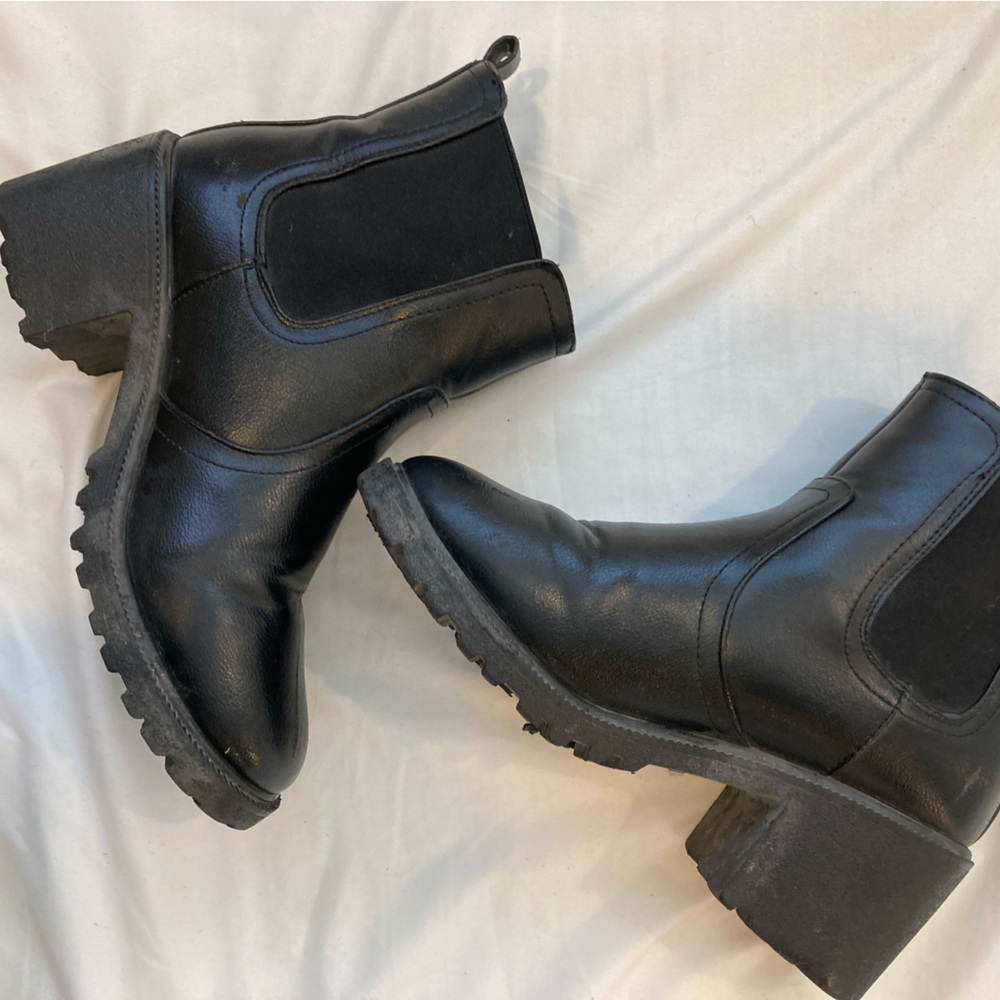 Black booties